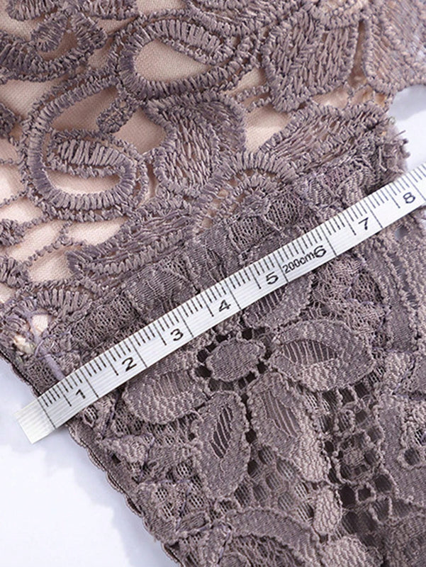 Nuevo sujetador inalambrico gris para mujer con escote cruzado y efecto push up
