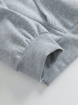 Ezwear sudadera con capucha casual de manga larga con estampado de pentagrama
