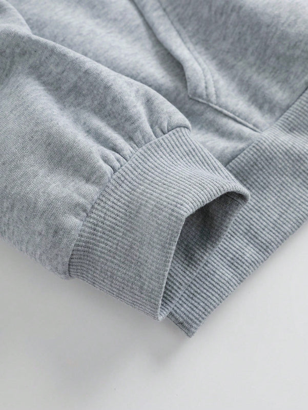 Ezwear sudadera con capucha casual de manga larga con estampado de pentagrama