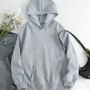 Ezwear sudadera con capucha de felpa con estampado de leopardo y estrella, otono/invierno