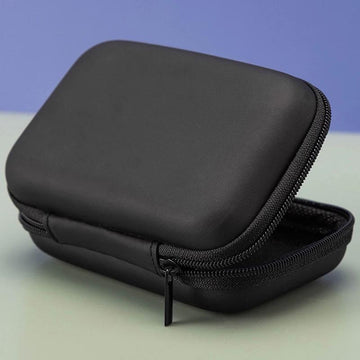 Caja de almacenamiento de tela Oxford negra con cierre, ideal para juegos de cartas, tarot, póker y más, estuche de tela resistente para organizar y proteger tus favoritos, regalo perfecto para cumpleaños y organización del hogar, organizador de cartas |