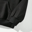 Slayr jersey holgado con capucha, manga larga y estampado minimalista casual para mujer, otono/invierno