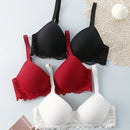 Underwear&sleepwear basics 3 piezas sujetadores con aro interior no desmontable y acolchados con copa 3/4 para mujeres