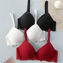 Underwear&sleepwear basics 3 piezas sujetadores con aro interior no desmontable y acolchados con copa 3/4 para mujeres
