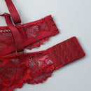 Underwear&sleepwear basics 3 piezas sujetadores con aro interior no desmontable y acolchados con copa 3/4 para mujeres
