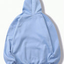 Essnce sudadera con capucha informal con cordon y estampa de letras, talla grande, para otono/invierno
