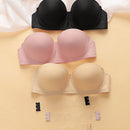 3 piezas sujetadores push up sin tirantes con aros (incluye 2 tirantes)