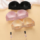 3 piezas sujetadores push up sin tirantes con aros (incluye 2 tirantes)