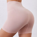 Pantalones cortos de seguridad sencillos de unicolor para mujer para uso diario