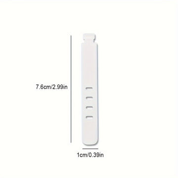 Organizador de Cables de Silicona Transparente de 8 Piezas con Clips - Caja de Almacenamiento de Escritorio Ligera y Sin Necesidad de Energía para Cables de Carga y Alambres, Ganchos de Utilidad