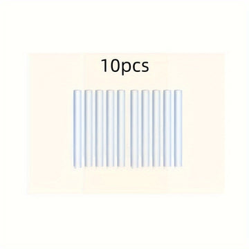 6 piezas/10 piezas de varillas de filtro de repuesto para humidificador - Esponja de algodón absorbente, mejora la purificación del agua y la difusión de aromas, accesorio esencial para purificador de aire