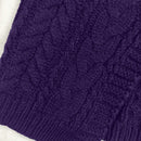 Moosta cardigan casual suelto de unicolor de manga larga con lazada delante para mujer, otono/invierno