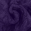Moosta cardigan informal de manga de globo con nudo delantero de unicolor para otono/invierno