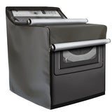 1/2 piezas de cubierta premium para lavadora y secadora - Tela gruesa de 210D duradera con 2 cremalleras, diseño conveniente, se adapta a la mayoría de las lavadoras/secadoras de carga superior o frontal, universal para todas las estaciones, a prueba de