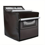 1/2 piezas de cubierta premium para lavadora y secadora - Tela gruesa de 210D duradera con 2 cremalleras, diseño conveniente, se adapta a la mayoría de las lavadoras/secadoras de carga superior o frontal, universal para todas las estaciones, a prueba de