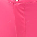 Pantalones de aspecto de piel sexy, de cintura alta, ajustados y elasticos, para mujeres