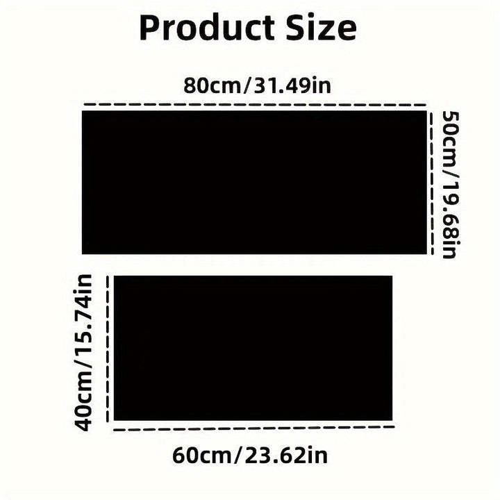 Una alfombra de puerta de franela con estampado de peine neón para peluquería, un centímetro de grosor, alta calidad, bienvenida en la cocina, pasillo, sala de estar, dormitorio y lavandería - fácil de limpiar, duradera, resistente, disponible en Navidad