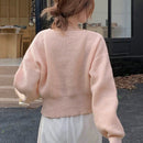 Dazy cardigan de botones de color liso para mujer, informal para uso diario, otono