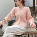 Dazy cardigan de botones de color liso para mujer, informal para uso diario, otono