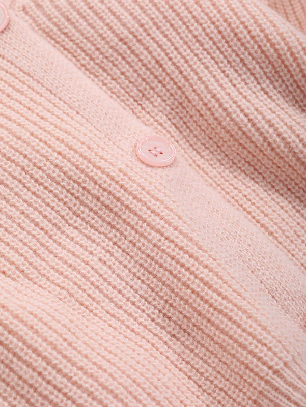 Dazy cardigan de botones de color liso para mujer, informal para uso diario, otono