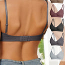 5 piezas/set sujetadores casuales sin costuras de mujer de punto de canale solido