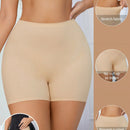 Shorts de seguridad sin costuras de cintura media para mujeres, ropa interior tipo "boyshort" de ajuste cenido