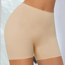 Shorts de seguridad sin costuras de cintura media para mujeres, ropa interior tipo "boyshort" de ajuste cenido