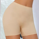 Shorts de seguridad sin costuras de cintura media para mujeres, ropa interior tipo "boyshort" de ajuste cenido