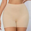 Shorts de seguridad sin costuras de cintura media para mujeres, ropa interior tipo "boyshort" de ajuste cenido