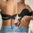 Sujetador negro brillante con tazas sexys para nina, sujetador con aros semi-comodo con aros push-up, tiras de sujetador versatiles para uso diario, sujetador sensorial
