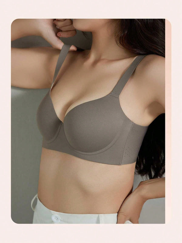 Miiow sujetadores para mujer miiow con aro delgado, copa suave, push up para aumentar el escote y levantar el busto