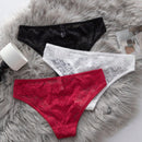3 piezas/set bragas ajustables para mujeres con diseno romantico y ribete de encaje sexy