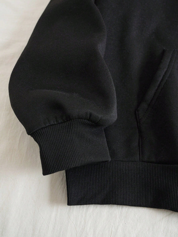 Ezwear sudadera con capucha casual de manga larga con estampado de pentagrama