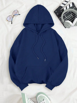 Ezwear sudadera con capucha de felpa con estampado de leopardo y estrella, otono/invierno