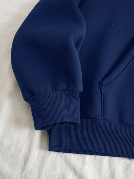 Ezwear sudadera con capucha estandar con estampado de leopardo y grafico de estrella