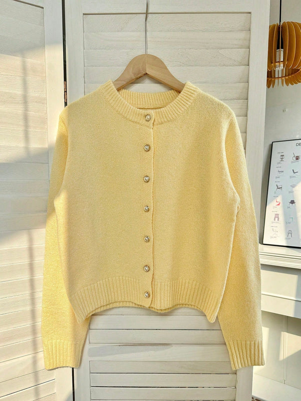 Lune cardigan de moda elegante y versatil, minimalista
