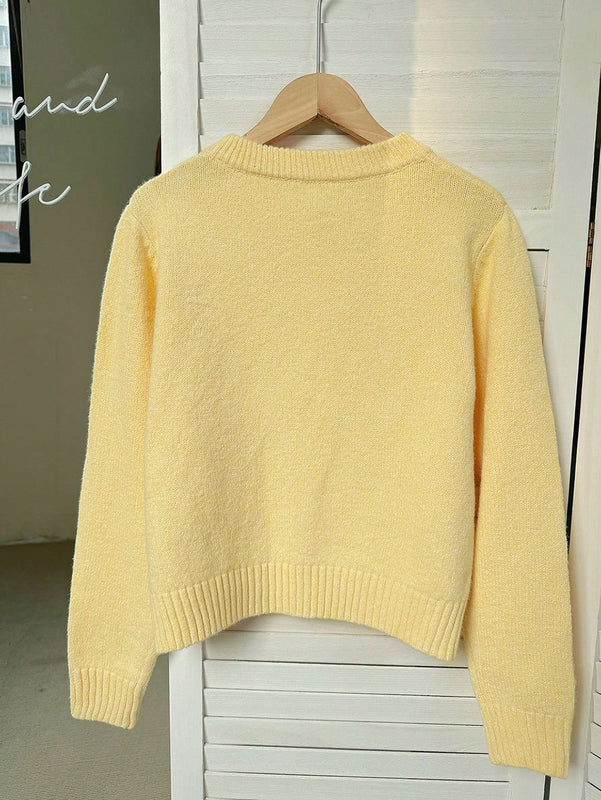 Lune cardigan de moda elegante y versatil, minimalista
