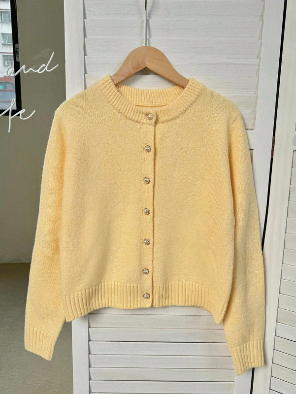 Lune cardigan de moda elegante y versatil, minimalista