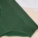 Set de 5 bragas basicas sin costuras, de cintura baja, comodas y transpirables con costilla para mujeres