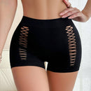 Bragas sexy sin costuras transparentes de malla hueca y transpirable para mujeres