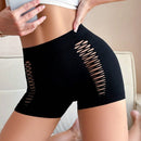 Bragas sexy sin costuras transparentes de malla hueca y transpirable para mujeres