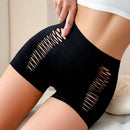 Bragas sexy sin costuras transparentes de malla hueca y transpirable para mujeres