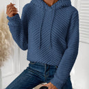Lune sudadera fuzzy rosa superabrigada para mujer