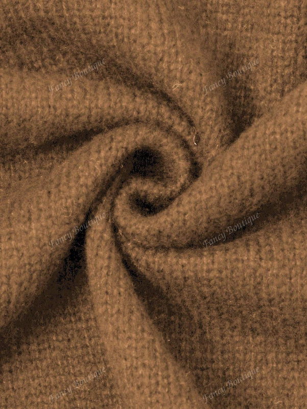 Nuevo cardigan de punto de manga larga informal con cuello en v y abotonado, color negro, para mujeres, adecuado como prenda de abrigo, estilo otono/invierno 2024