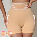 Pantalones cortos de mujer de cintura alta, ropa interior moldeadora sin costuras, cinturilla reductora, ropa interior moldeadora sexy levanta gluteos, boxers, pantalones cortos de yoga
