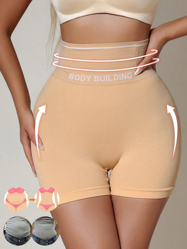Pantalones cortos de mujer de cintura alta, ropa interior moldeadora sin costuras, cinturilla reductora, ropa interior moldeadora sexy levanta gluteos, boxers, pantalones cortos de yoga