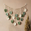 Decoración de pared de caña de abeja Boho Chic - Ligero, duradero y de poliéster, no necesita energía eléctrica - Ideal para dormitorio y sala de estar, estilo de hogar Boho, decoración de hogar Boho