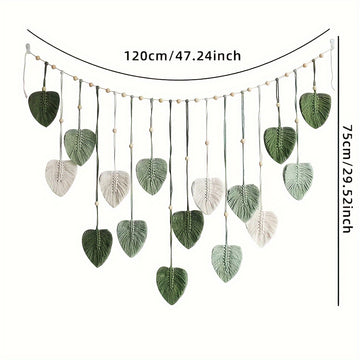 Decoración de pared de caña de abeja Boho Chic - Ligero, duradero y de poliéster, no necesita energía eléctrica - Ideal para dormitorio y sala de estar, estilo de hogar Boho, decoración de hogar Boho