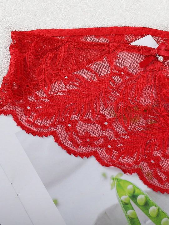 4 piezas bragas de mujer de encaje sexy