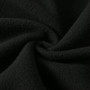 Ezwear sudadera informal tipo streetwear con lema, con corte holgado, estampado negro y rosa, para mujer, otono invierno
